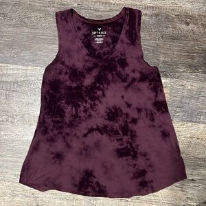 Purple tie dye loose tank top
American Eagle Outfitters